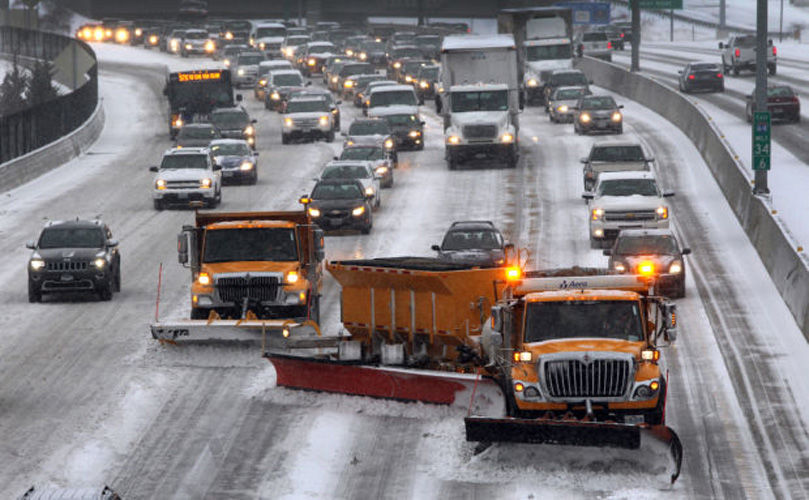 Live shots from Tamm Avenue overpass